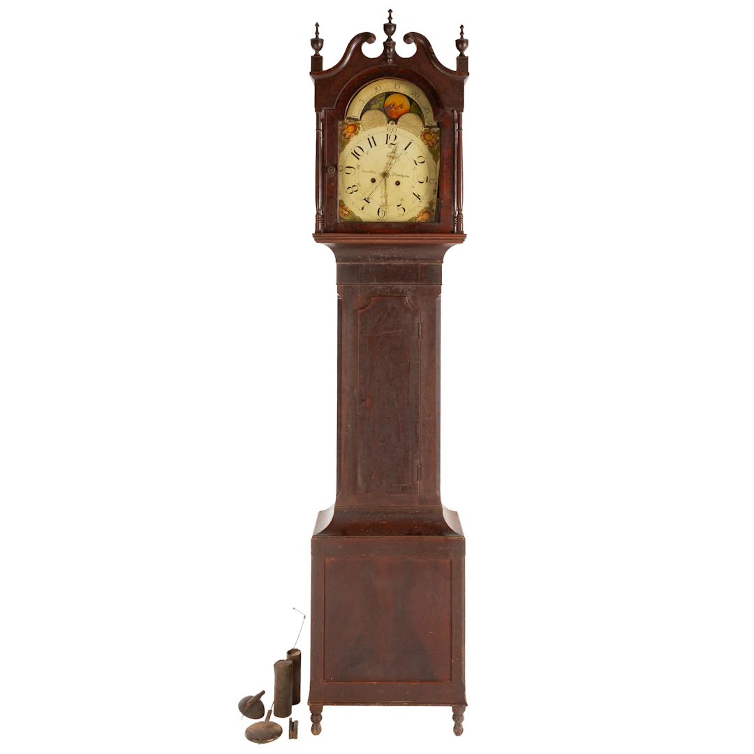 George Eby Tall Case Clock, Pennsylvania