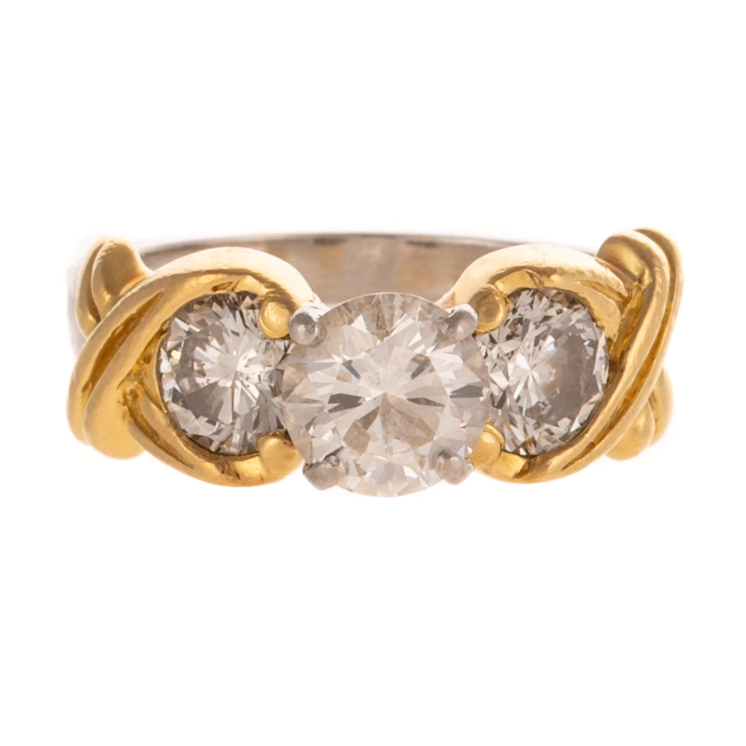 A 2.25 ctw Diamond Ring in Platinum