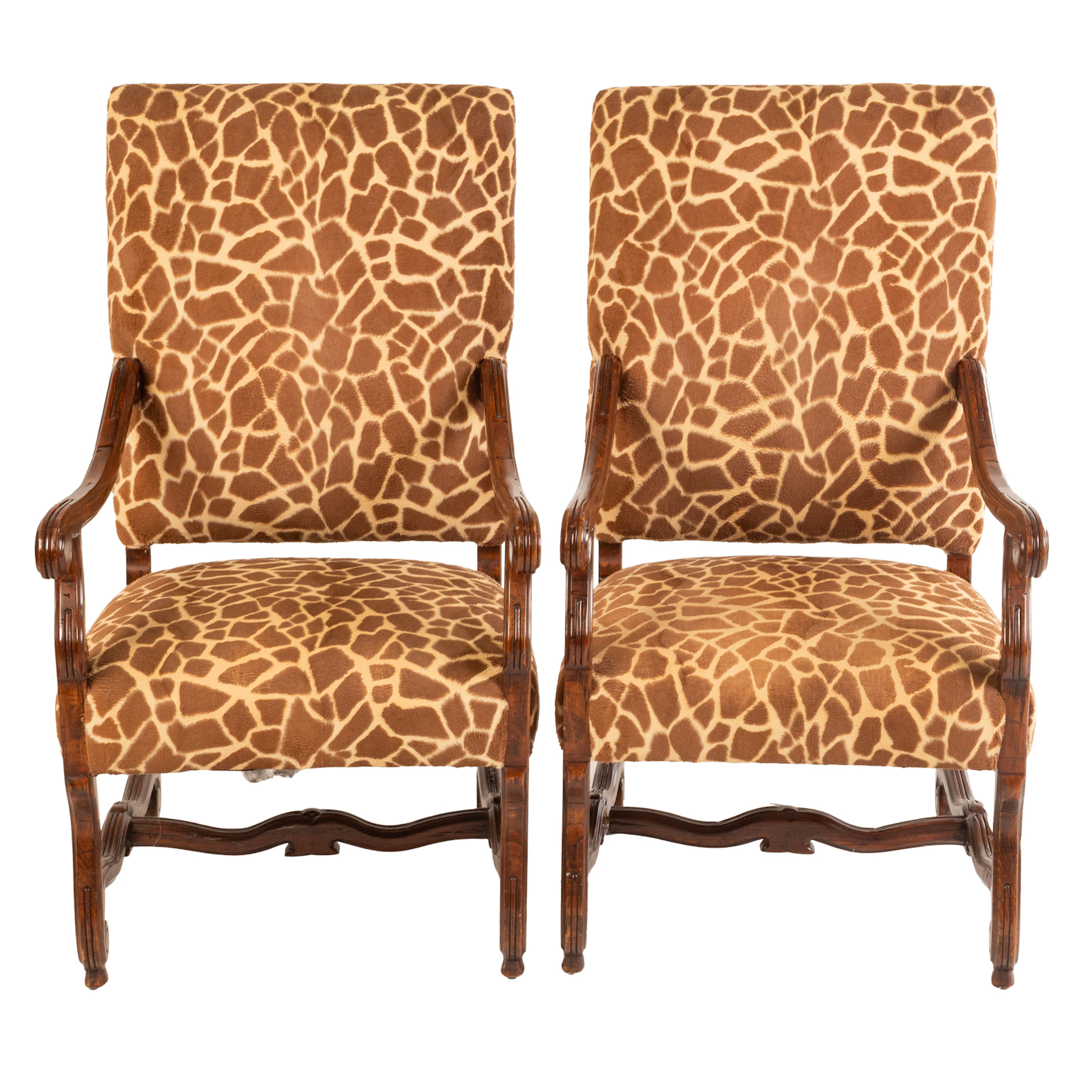 A Pair of Richman Design Library Armchairs