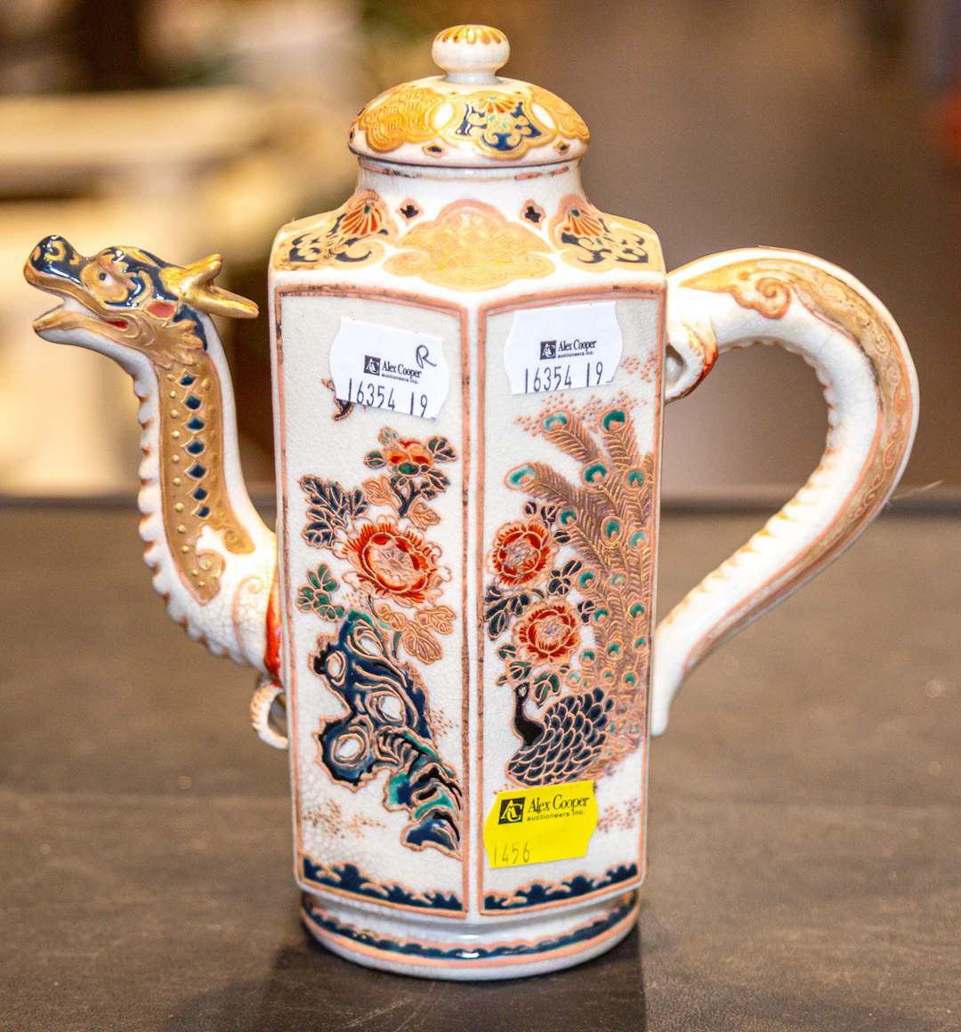 A Japanese Satsuma Export Ware Tea Pot