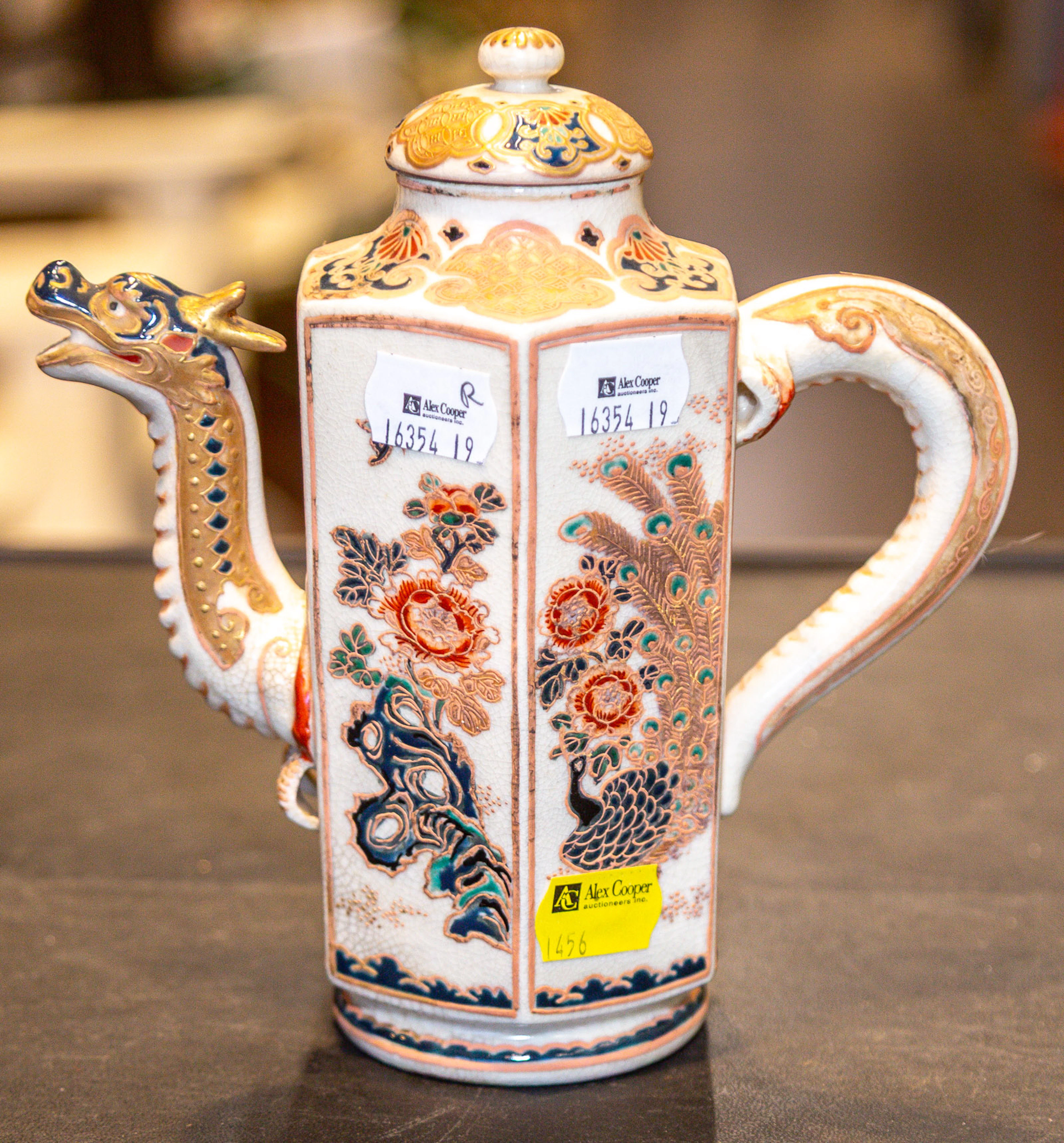 A Japanese Satsuma Export Ware Tea Pot