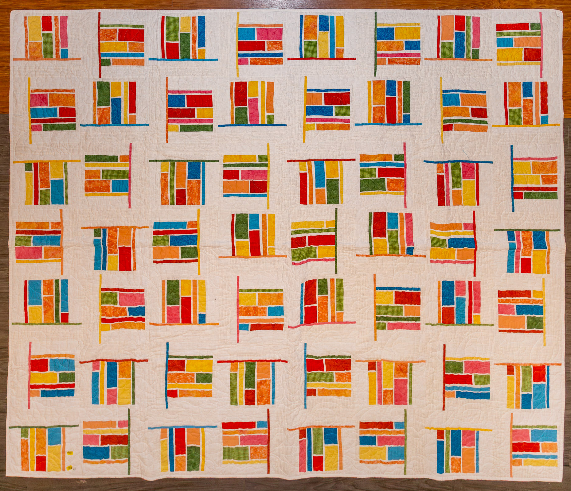 Contemporary Patchwork Quilt