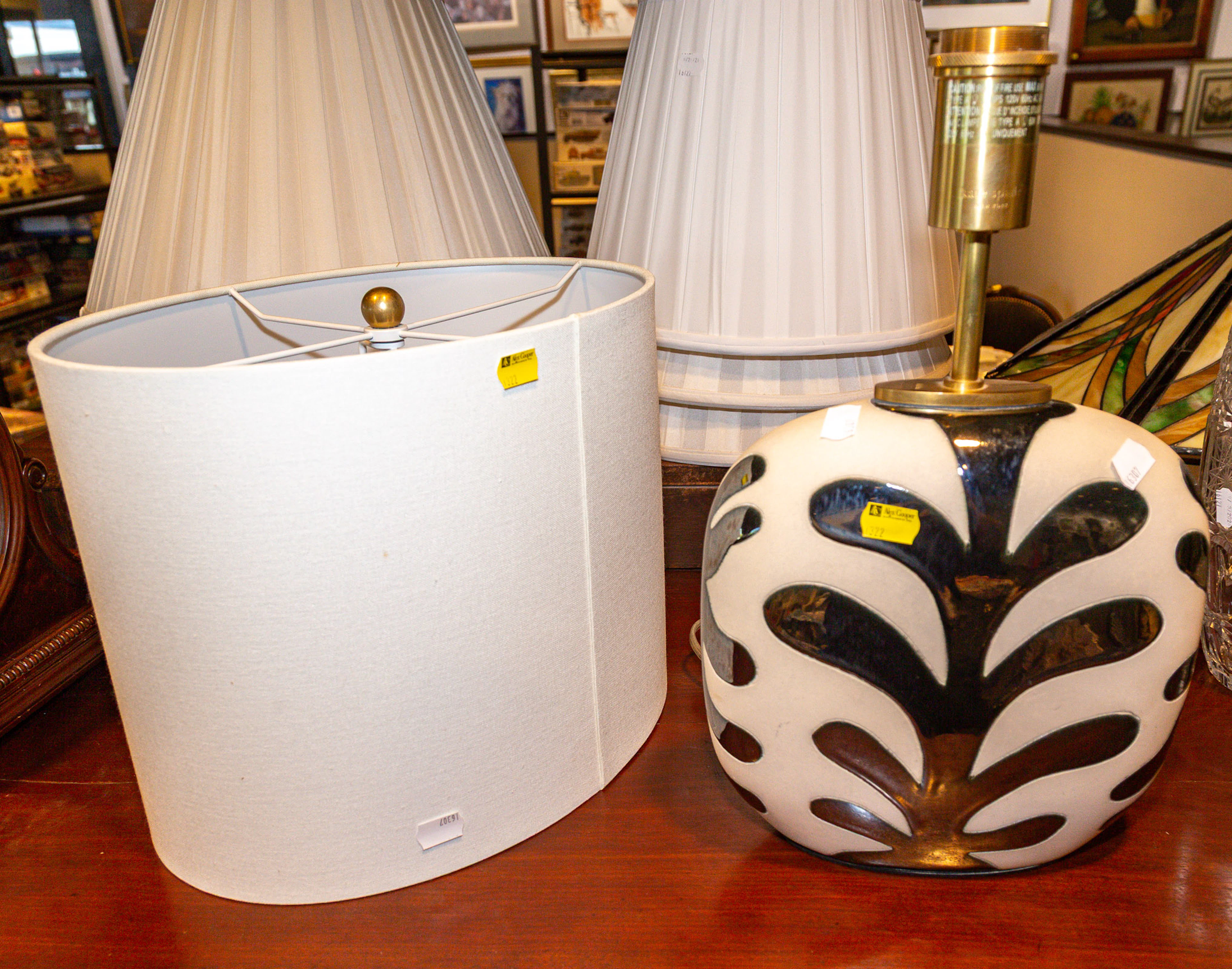 A Kate Spade Ceramic Table Lamp