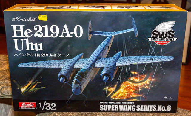 Henkel HE219 1:32 Scale Model Kit