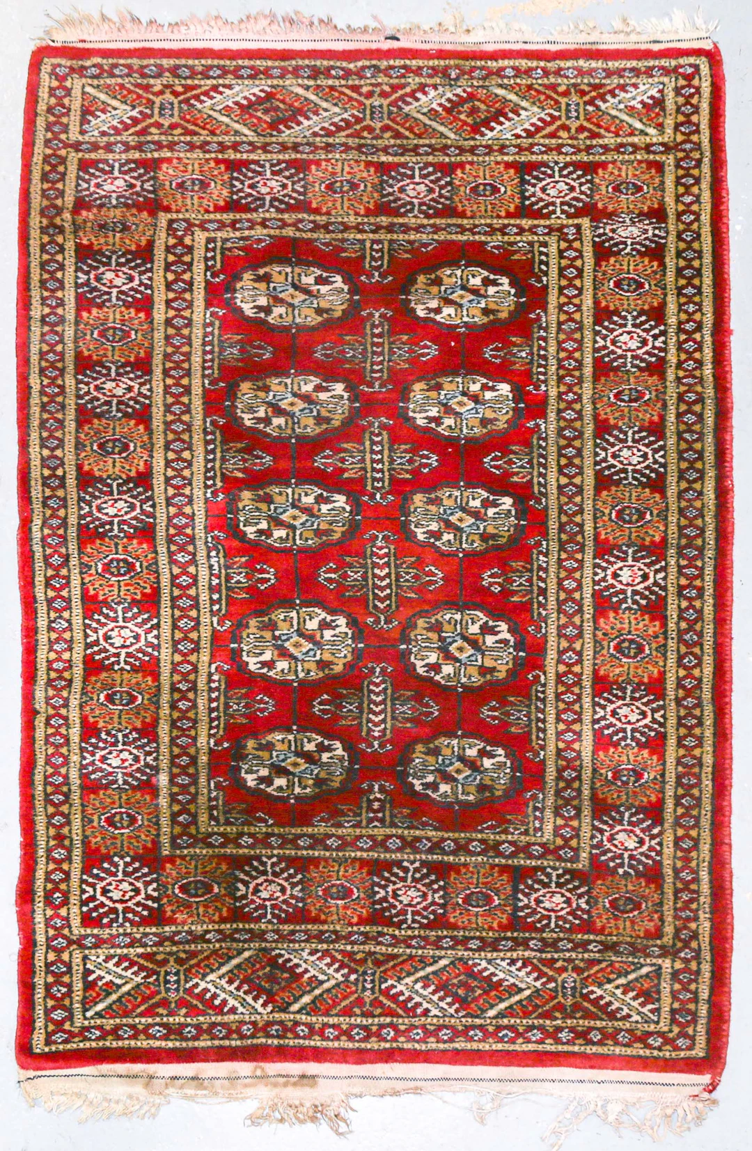 A Bokhara Pattern Rug, 2.7 x 3.11