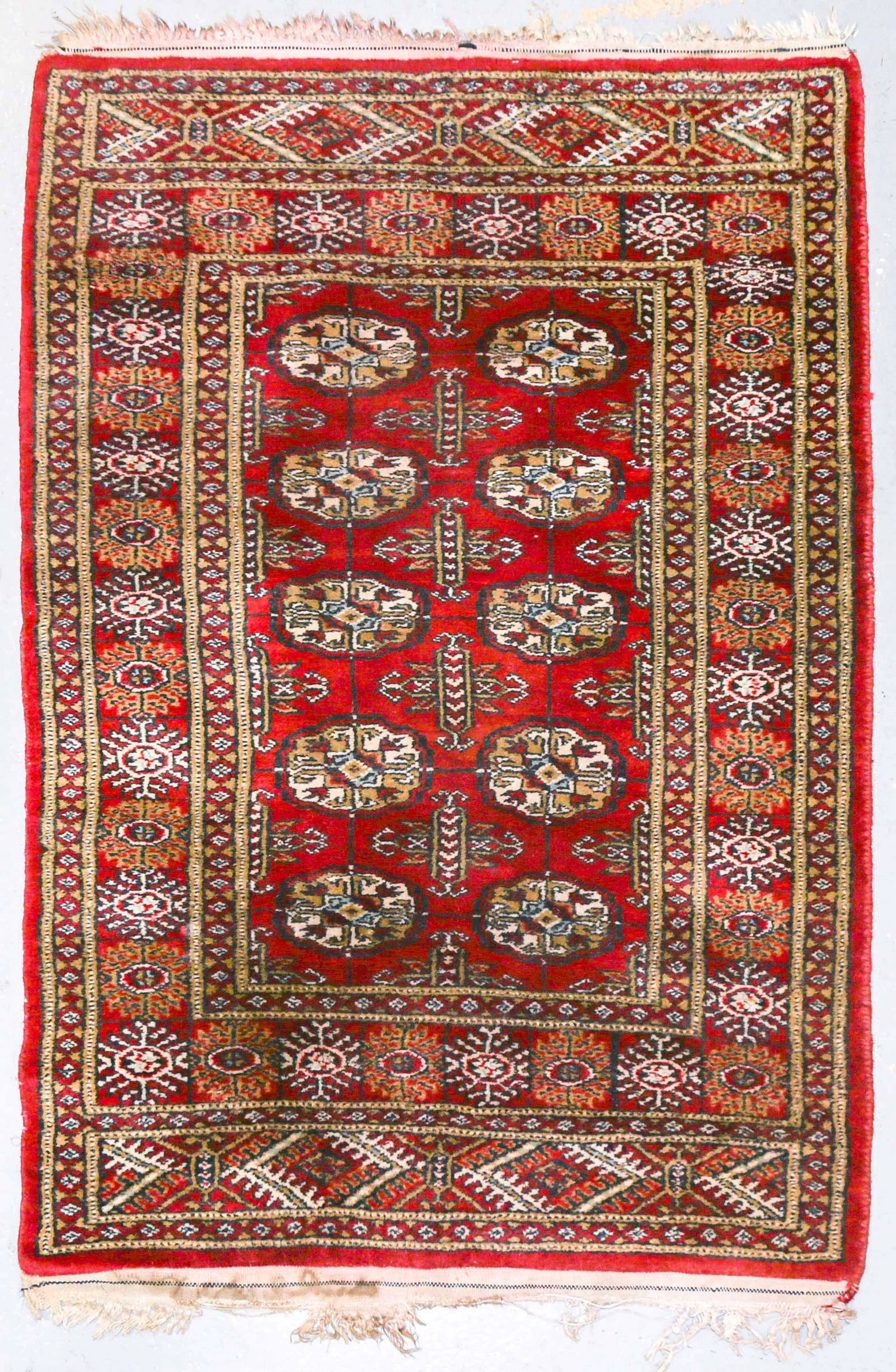 A Bokhara Pattern Rug, 2.7 x 3.11