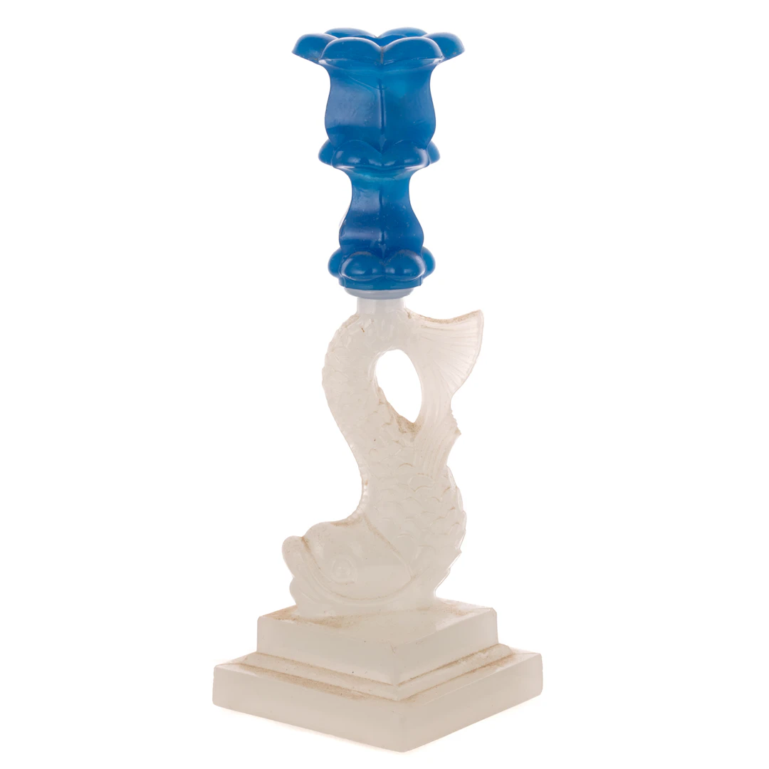 A Pressed Dolphin Double-Step Candlestick