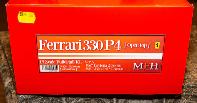 A MFH 1:12 Scale Ferrari 330 P4 Model Kit