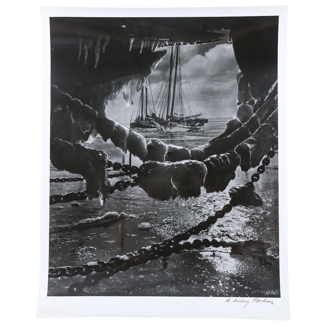 A. Aubrey Bodine. "The Big Freeze," photograph