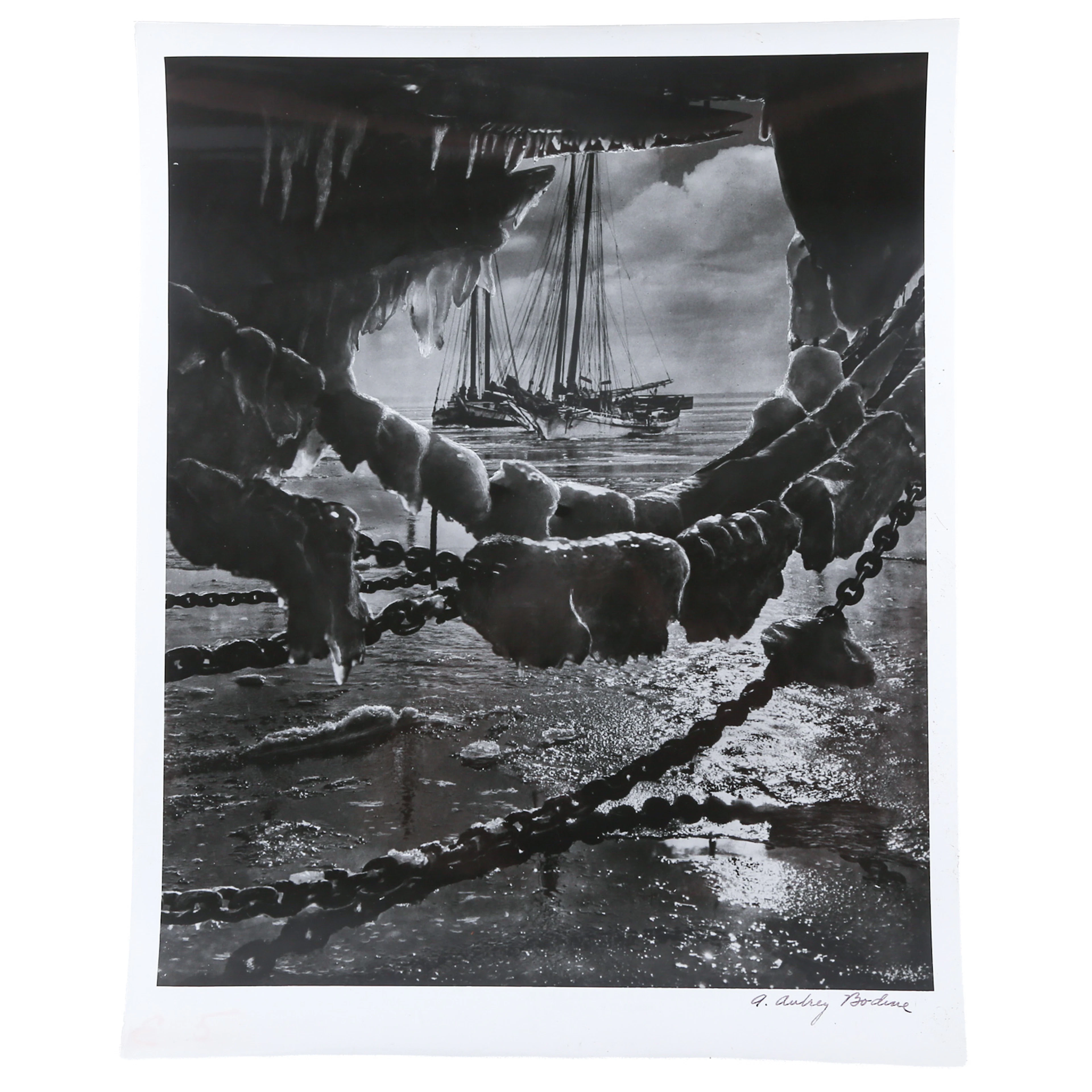 A. Aubrey Bodine. "The Big Freeze," photograph