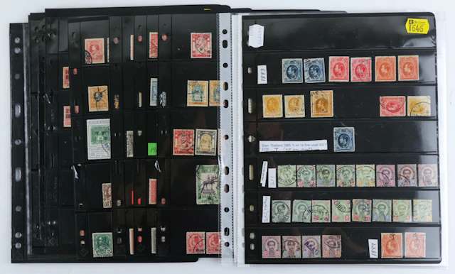 Thailand: Postage Stamps, 1883-1950