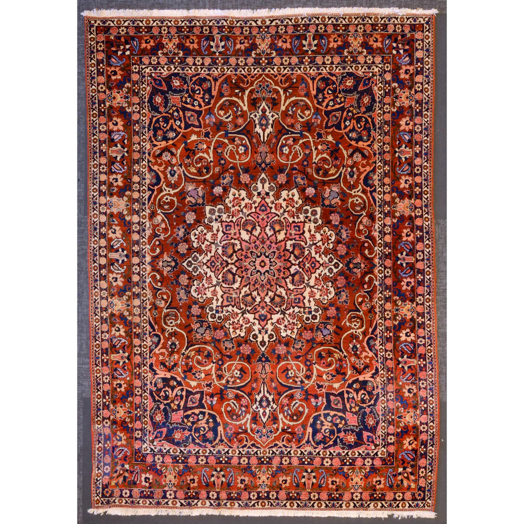 Bakhtiari Rug, Persia, 8.6 x 12.1