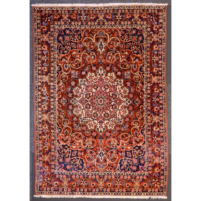 Bakhtiari Rug, Persia, 8.6 x 12.1