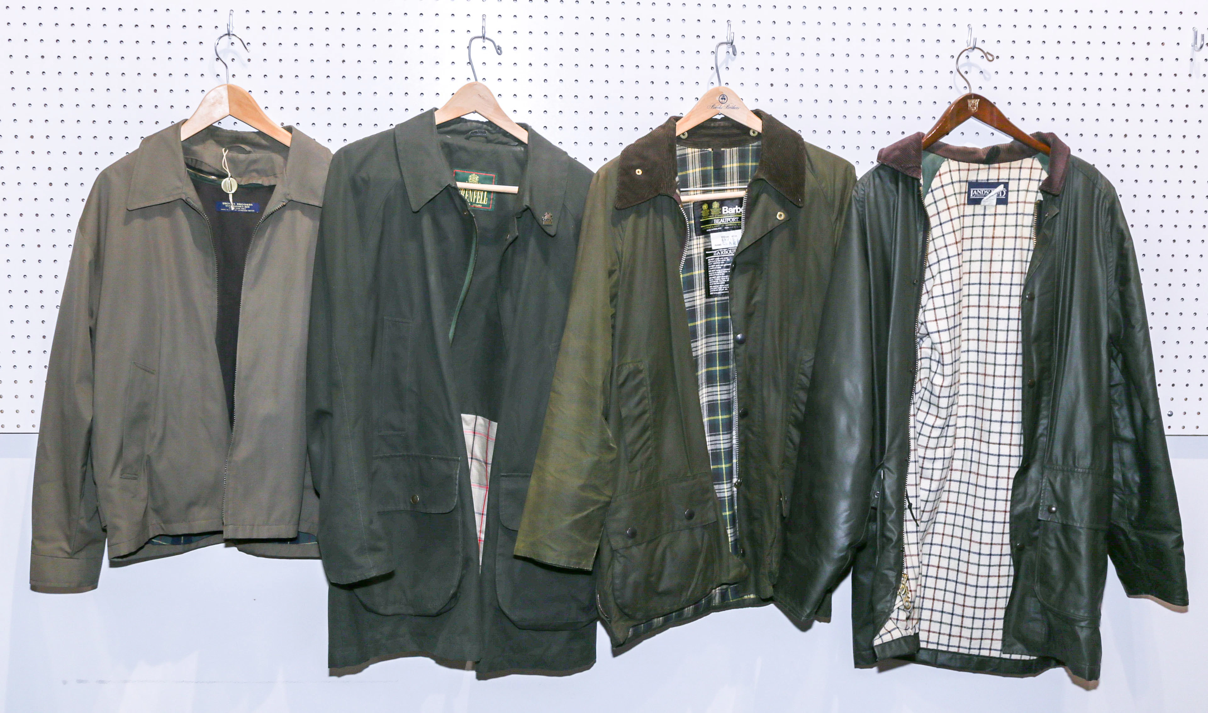 Four Gentlemen's Rain Jackets