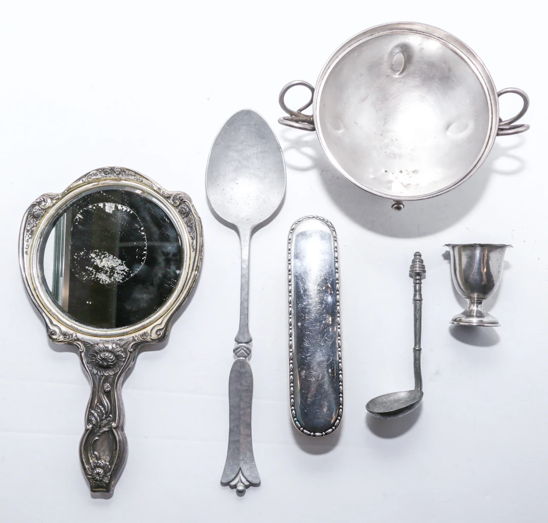 Collection of Sterling & Other Metalware