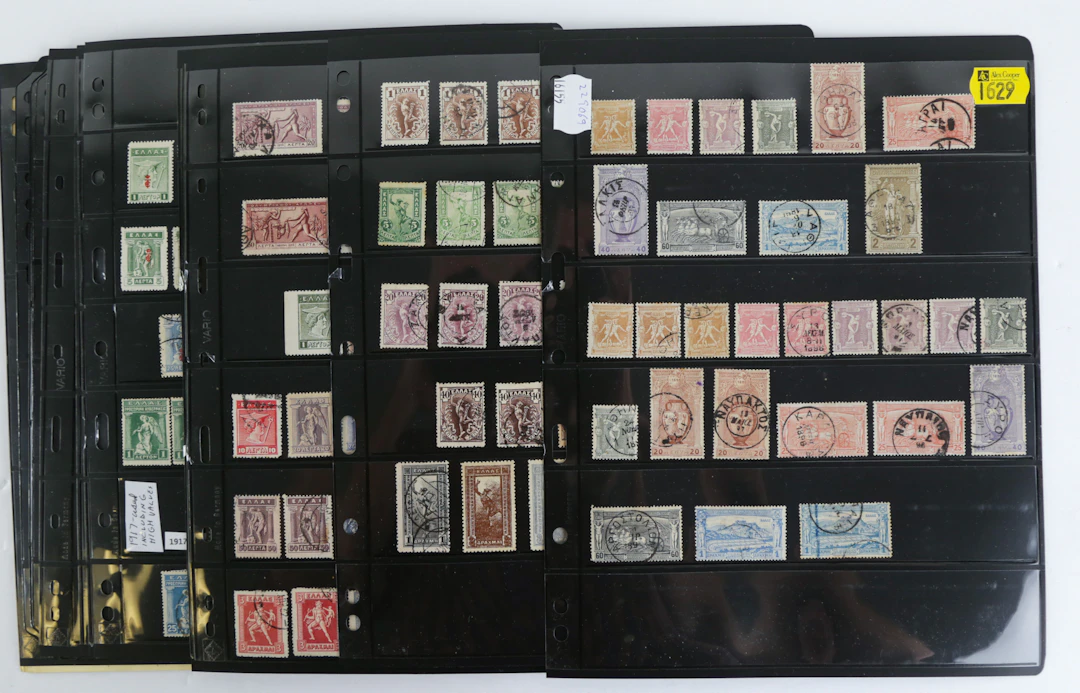 Greece: Postage Stamps, 1896-1955