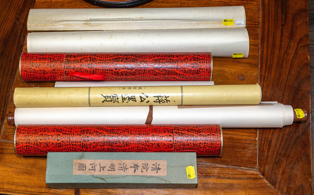 Eight Chinese Scrolls