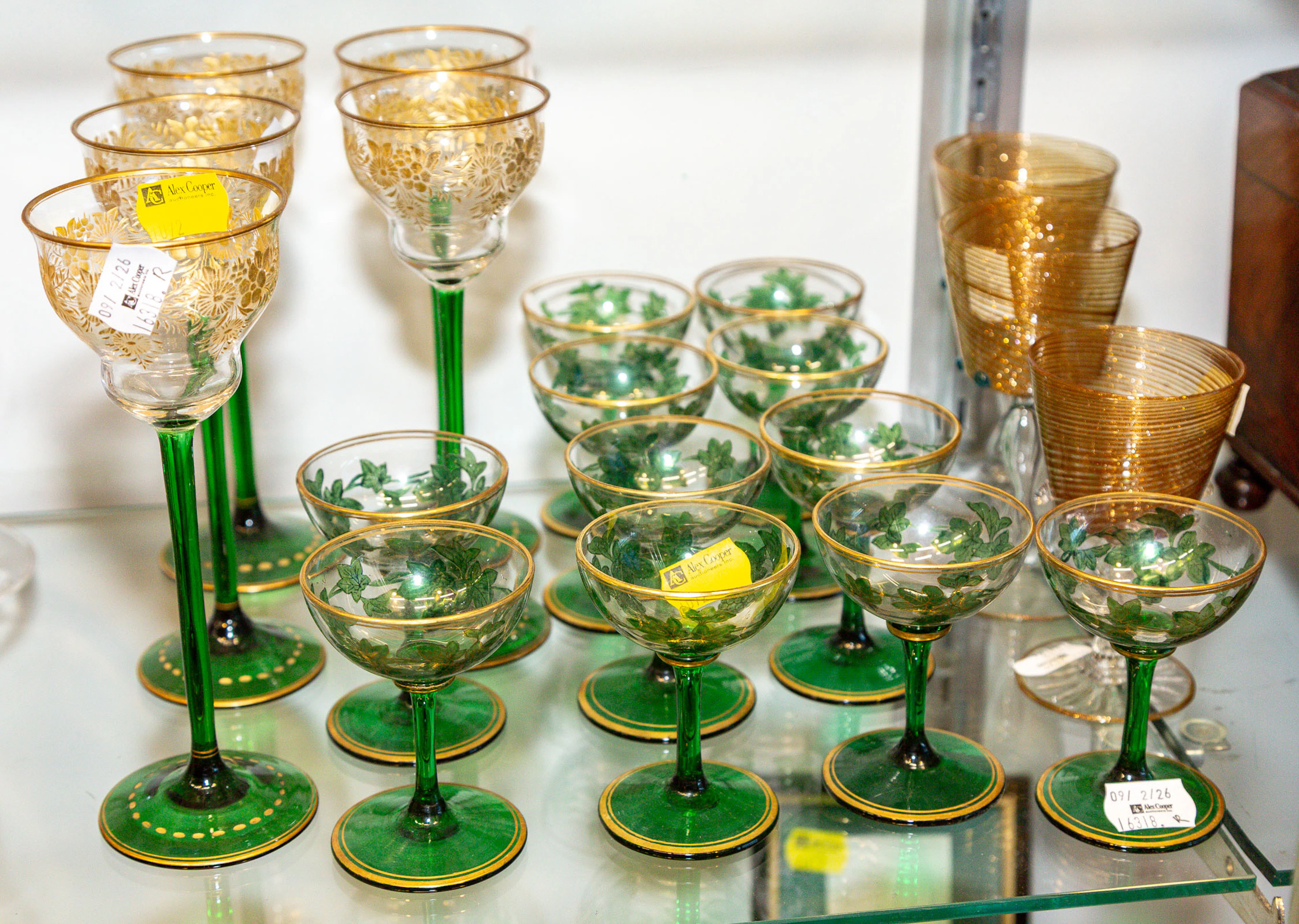 A Selection of Collectible Stemware