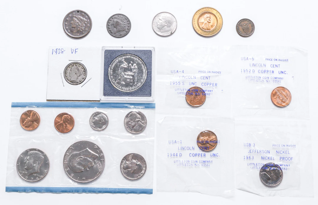 Assortment of Coins