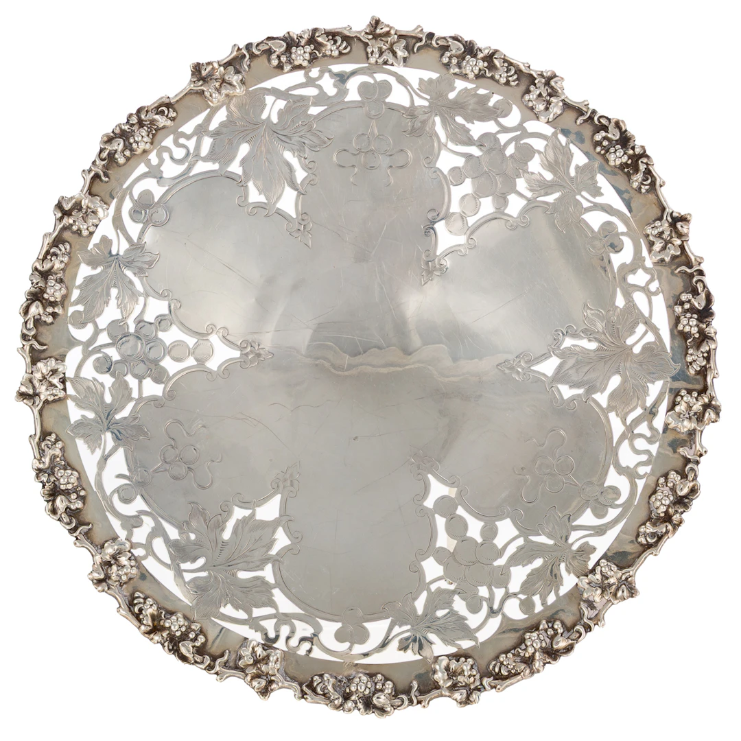Gorham Sterling Pedestal Sandwich Tray