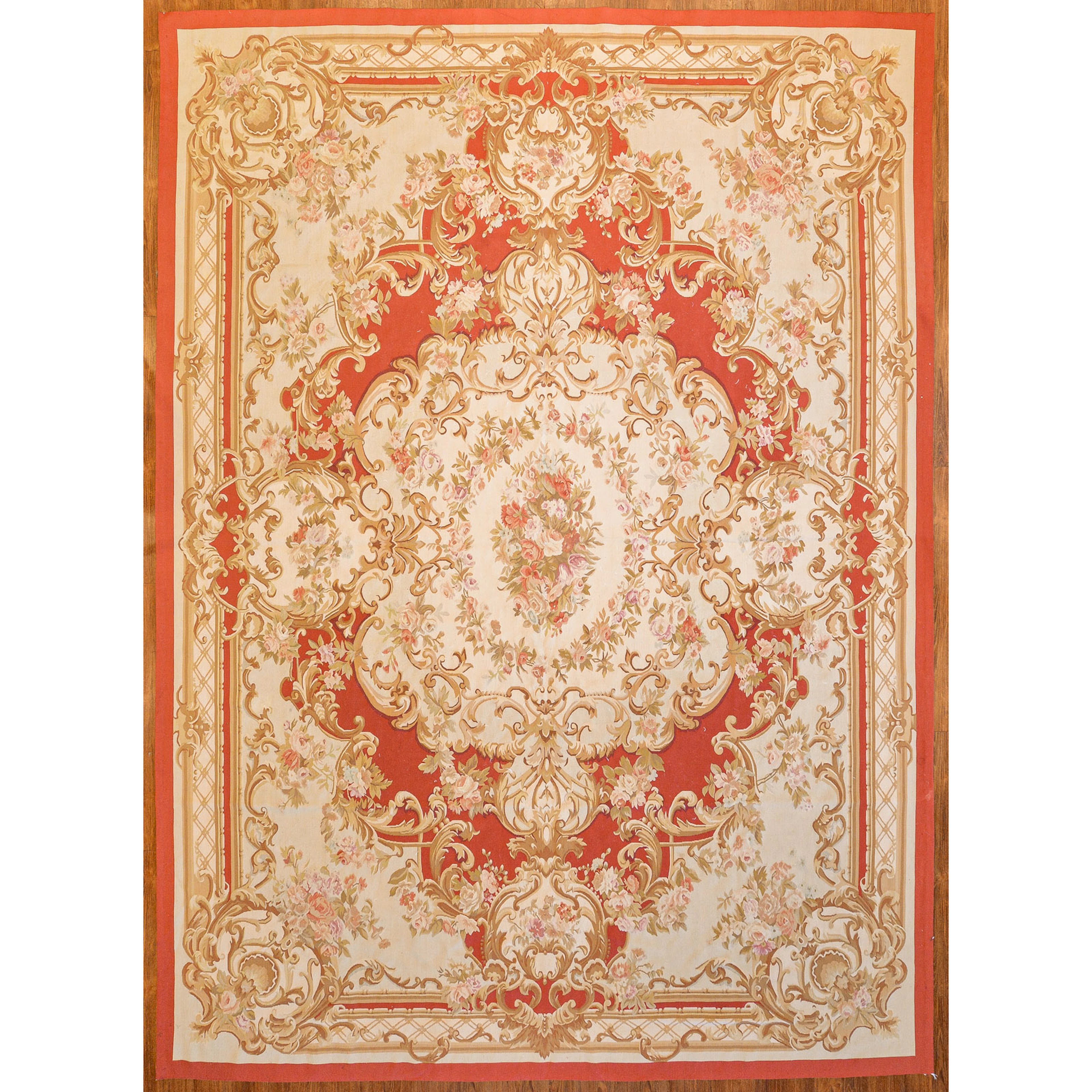 Aubusson Rug, China, 8.9 x 12