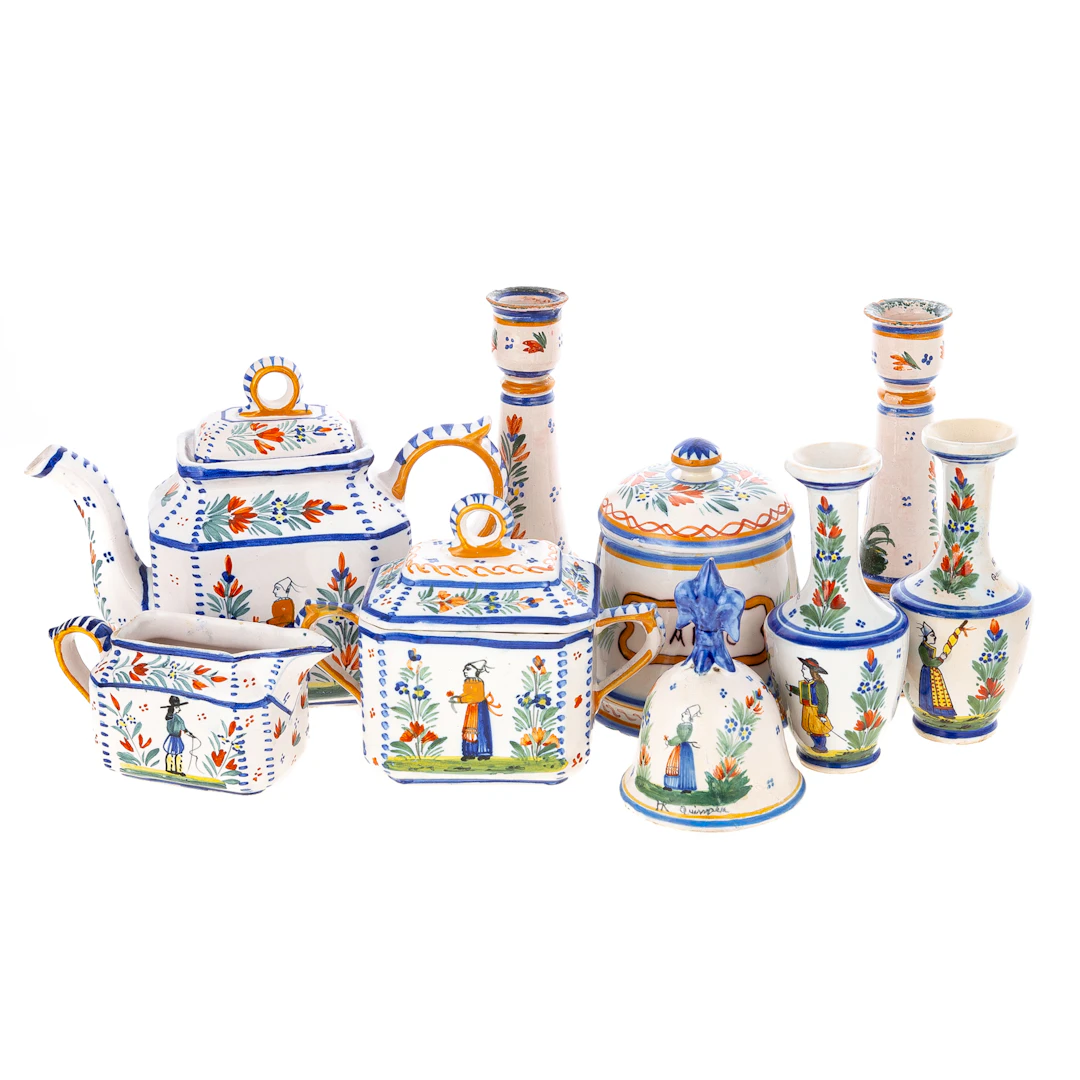 Collection of Henriot Quimper Tableware