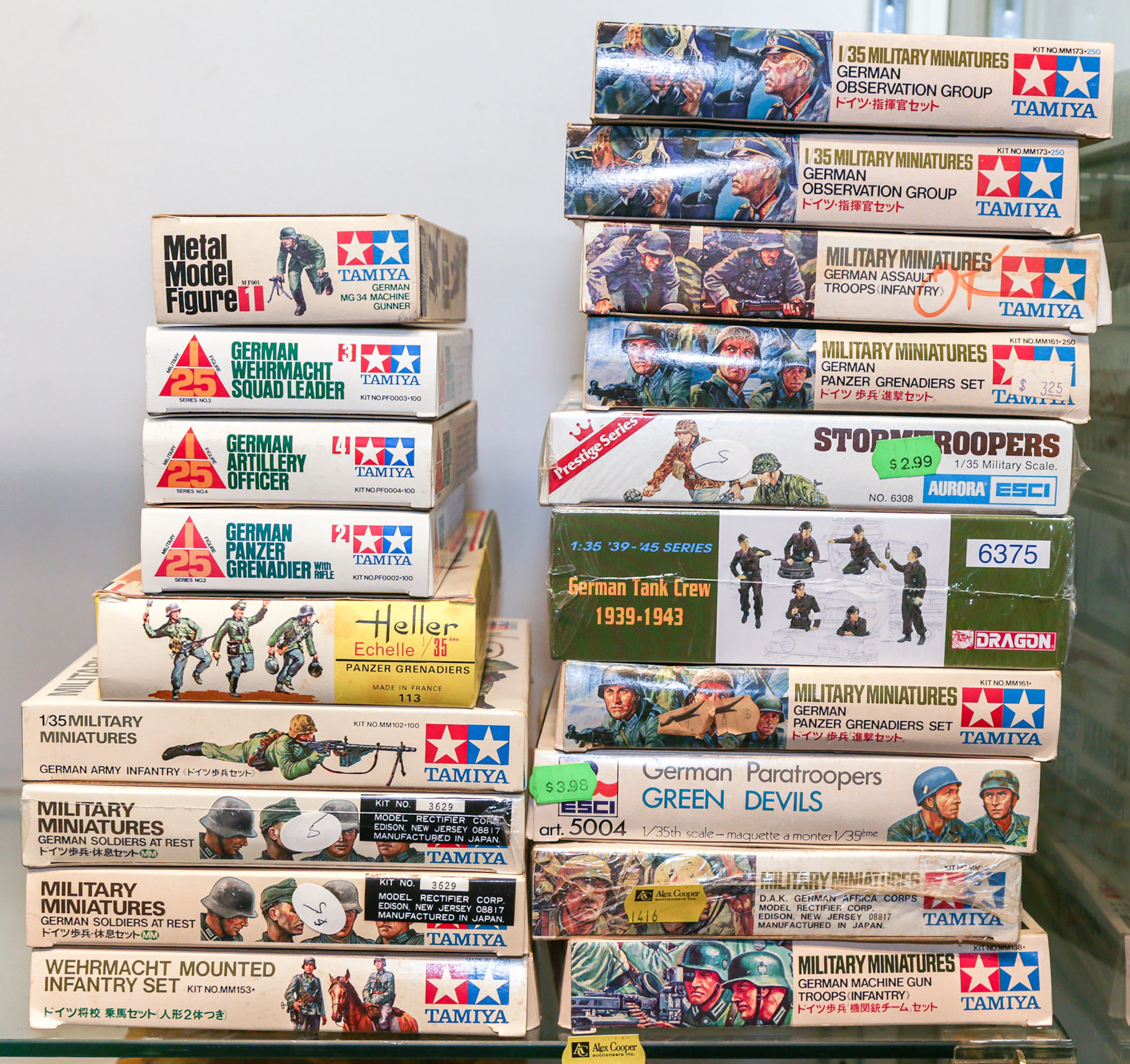 A Group of German Diorama Figures