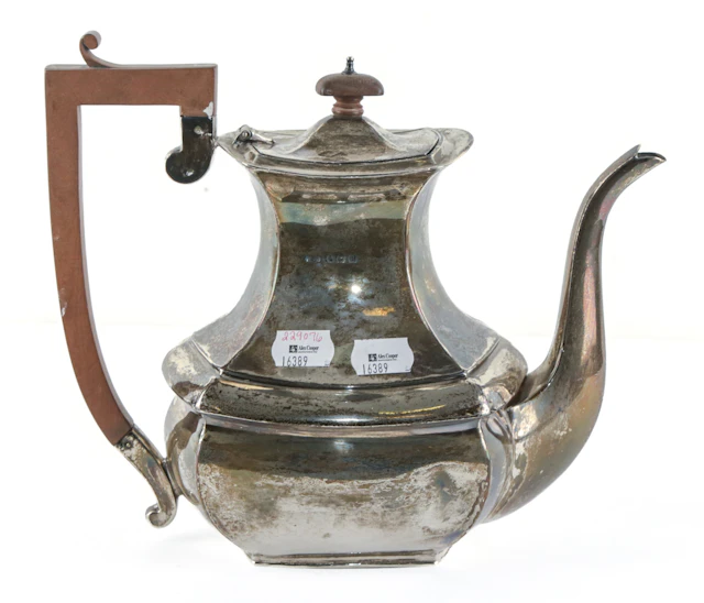 George V Silver Coffee Pot