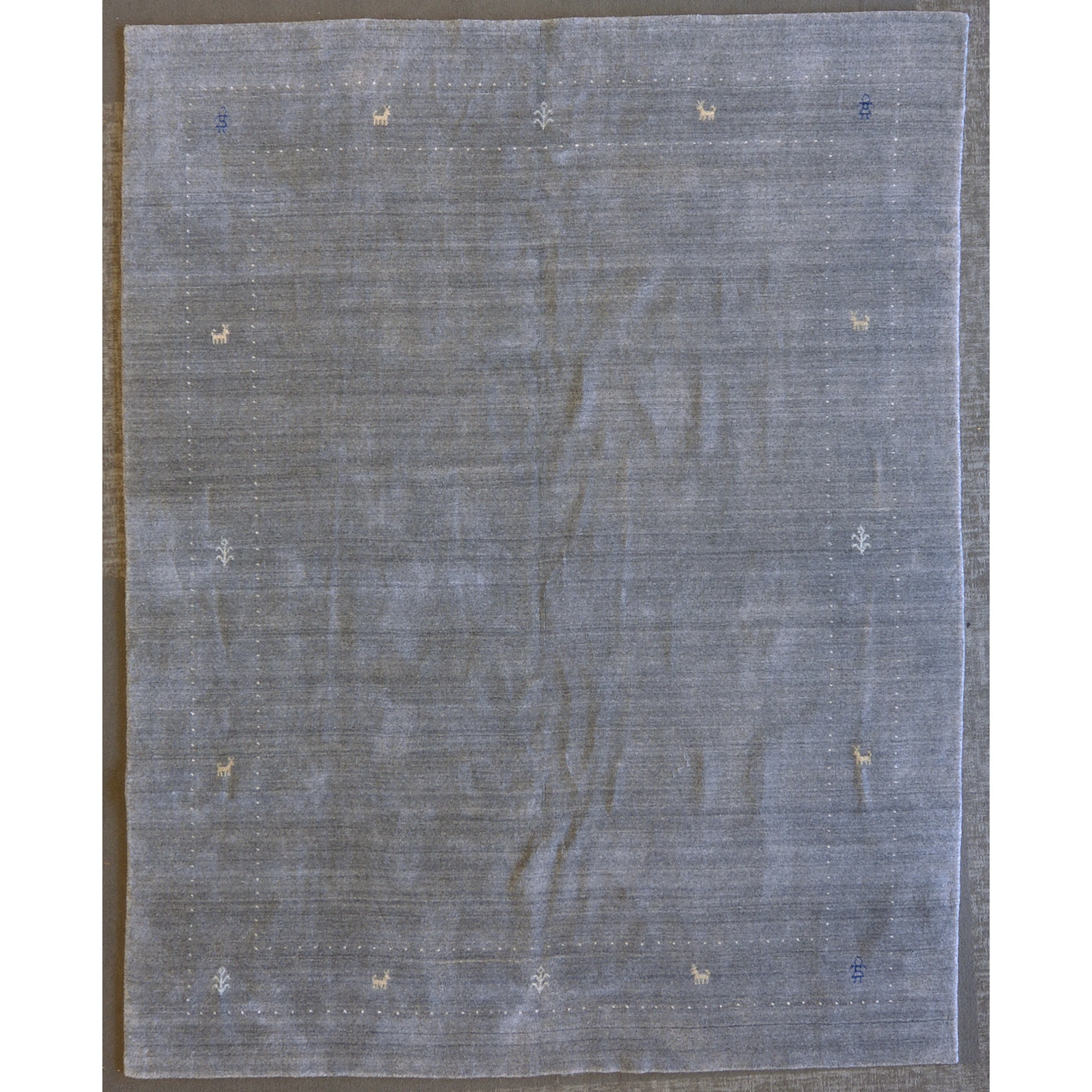 Gabbeh Rug, India, 7.10 x 10