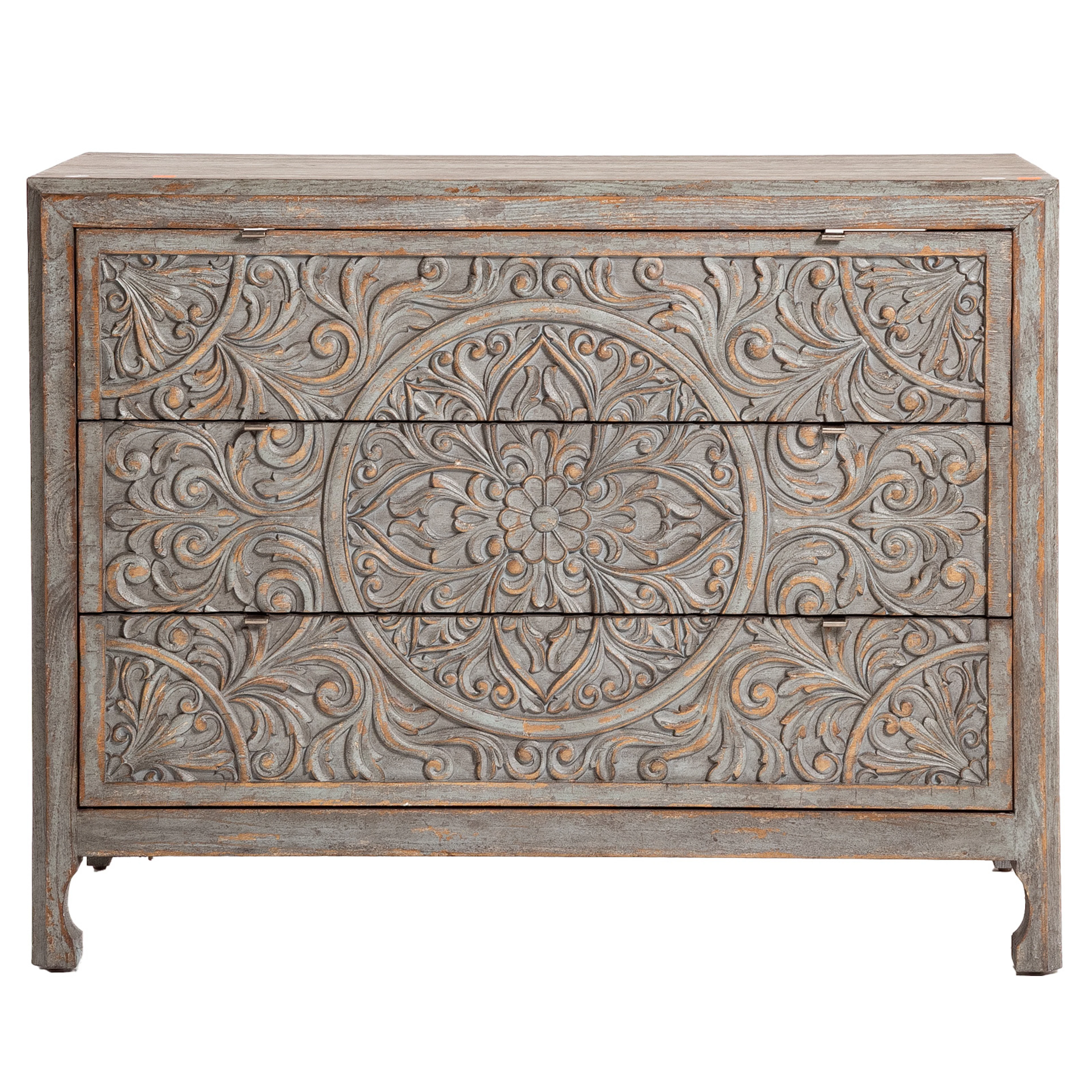 Hooker Rusticated Painted Chest