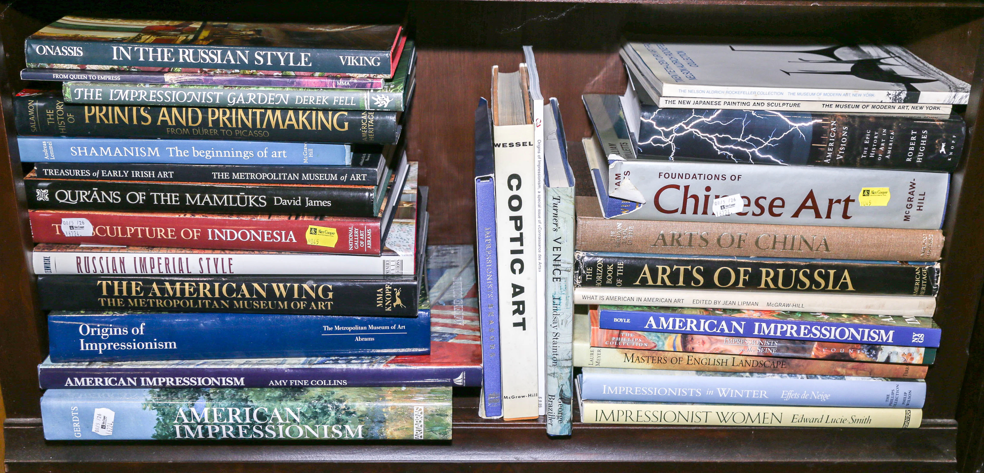 A Selection of Books on Art History