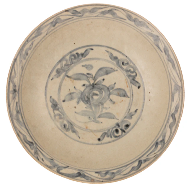 A Chinese Blue & White Swatow-Ware Style Bowl