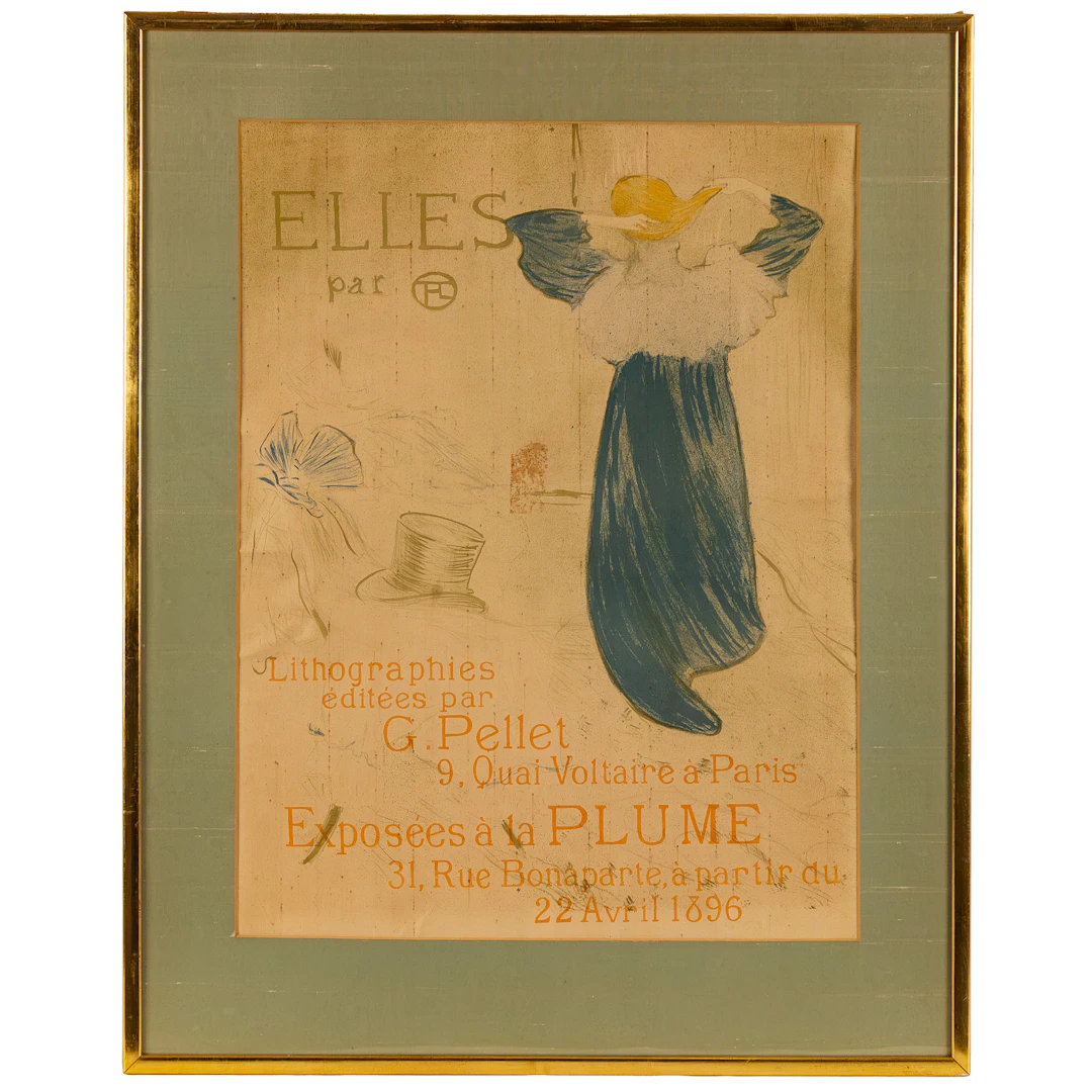 Henri de Toulouse-Lautrec. "Elles," lithograph