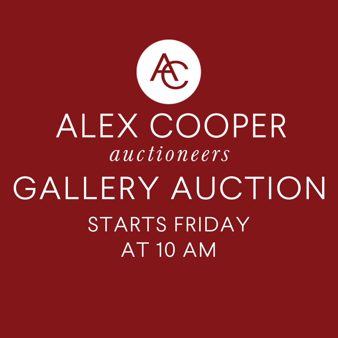 October 2nd Gallery Auction - Starts at 10:00am