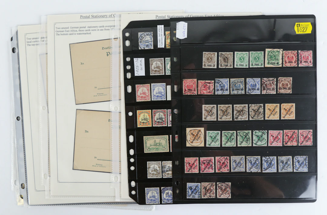 German East Africa: Postage Stamps, 1893-1916