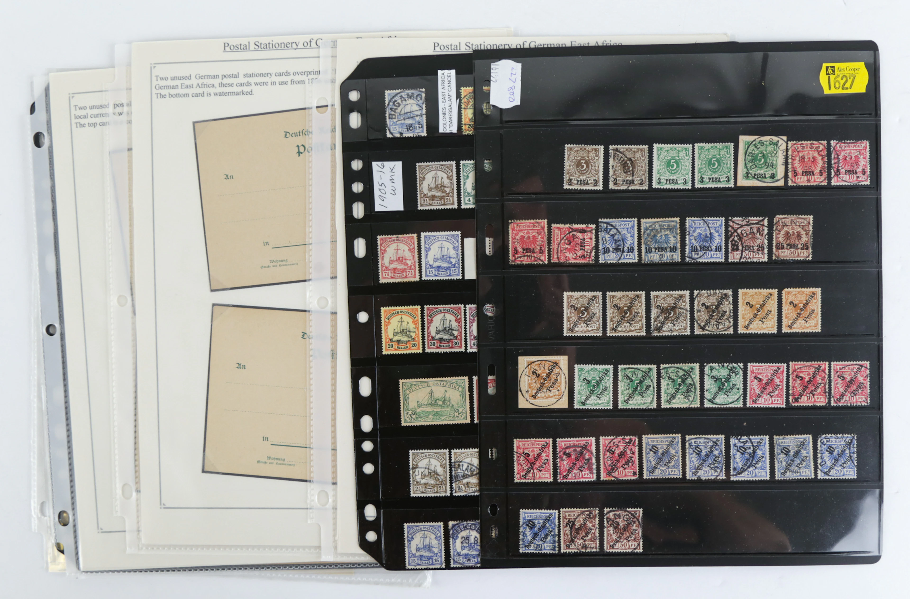 German East Africa: Postage Stamps, 1893-1916