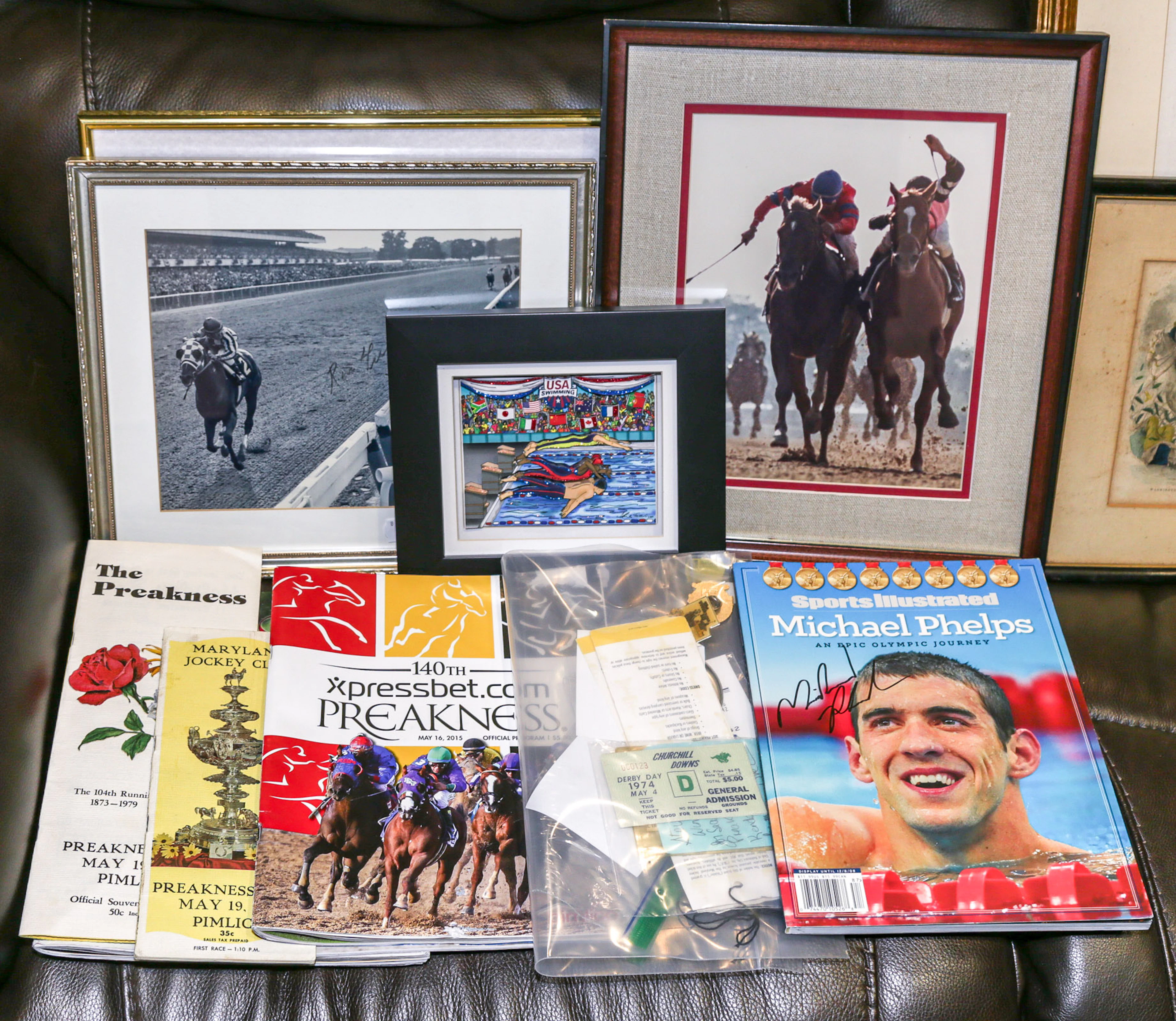 Michael Phelps, Horse-Racing & Other Memorabilia