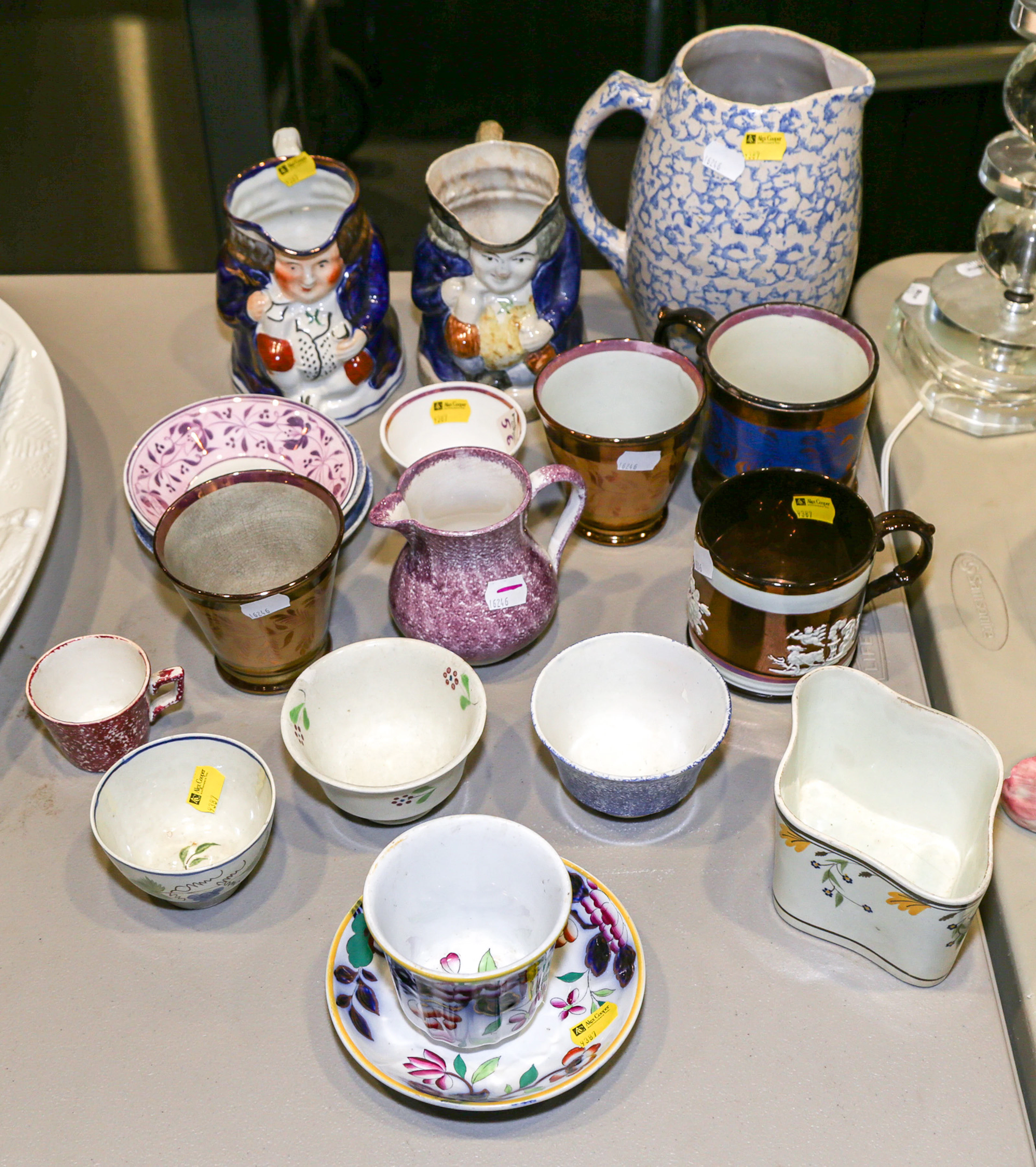 A Selection of Antique Staffordshire China