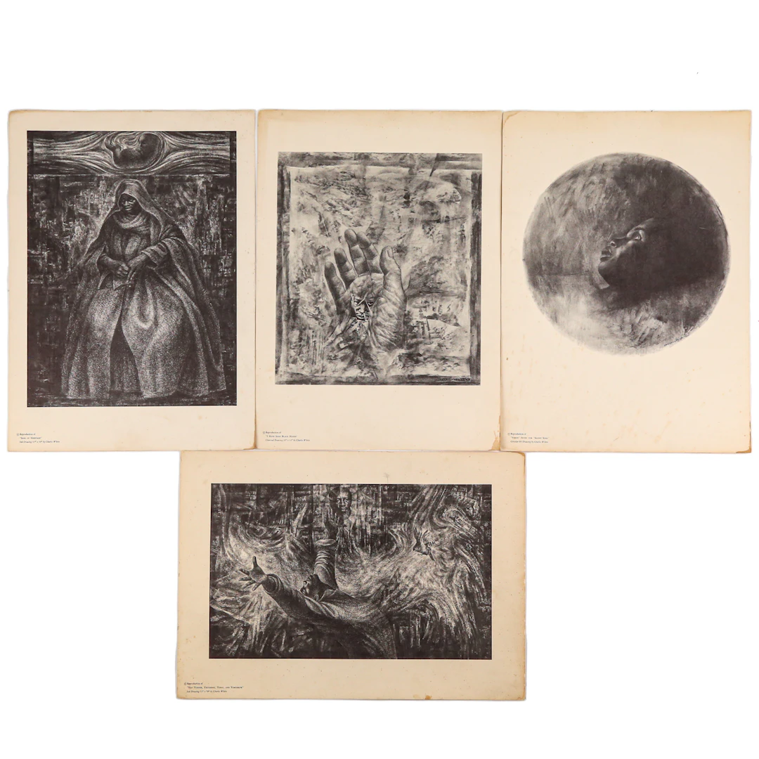 Charles White. "I Have a Dream Portfolio," offset lithographs