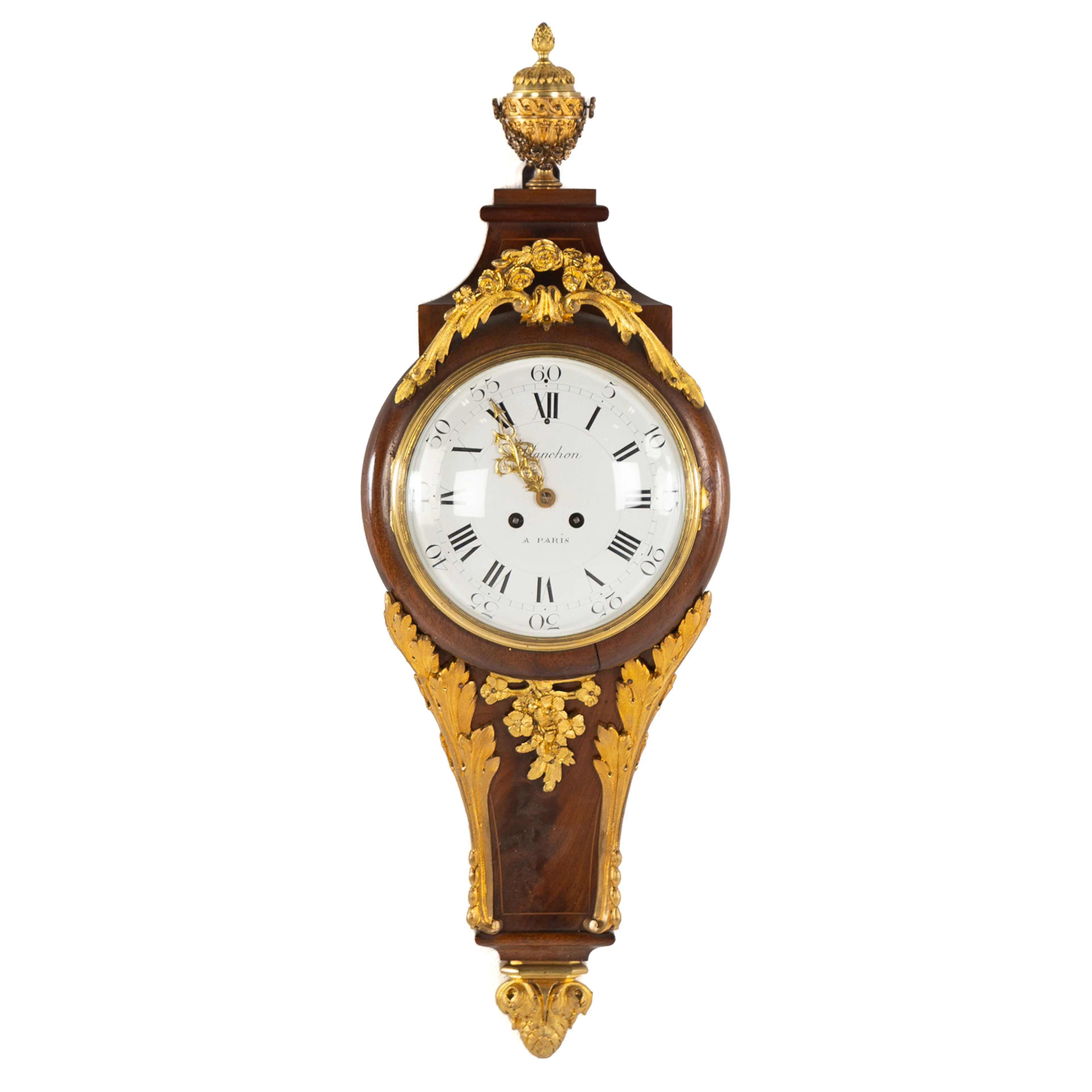 A Mathieu Planchon Belle Epoque Cartel Wall Clock