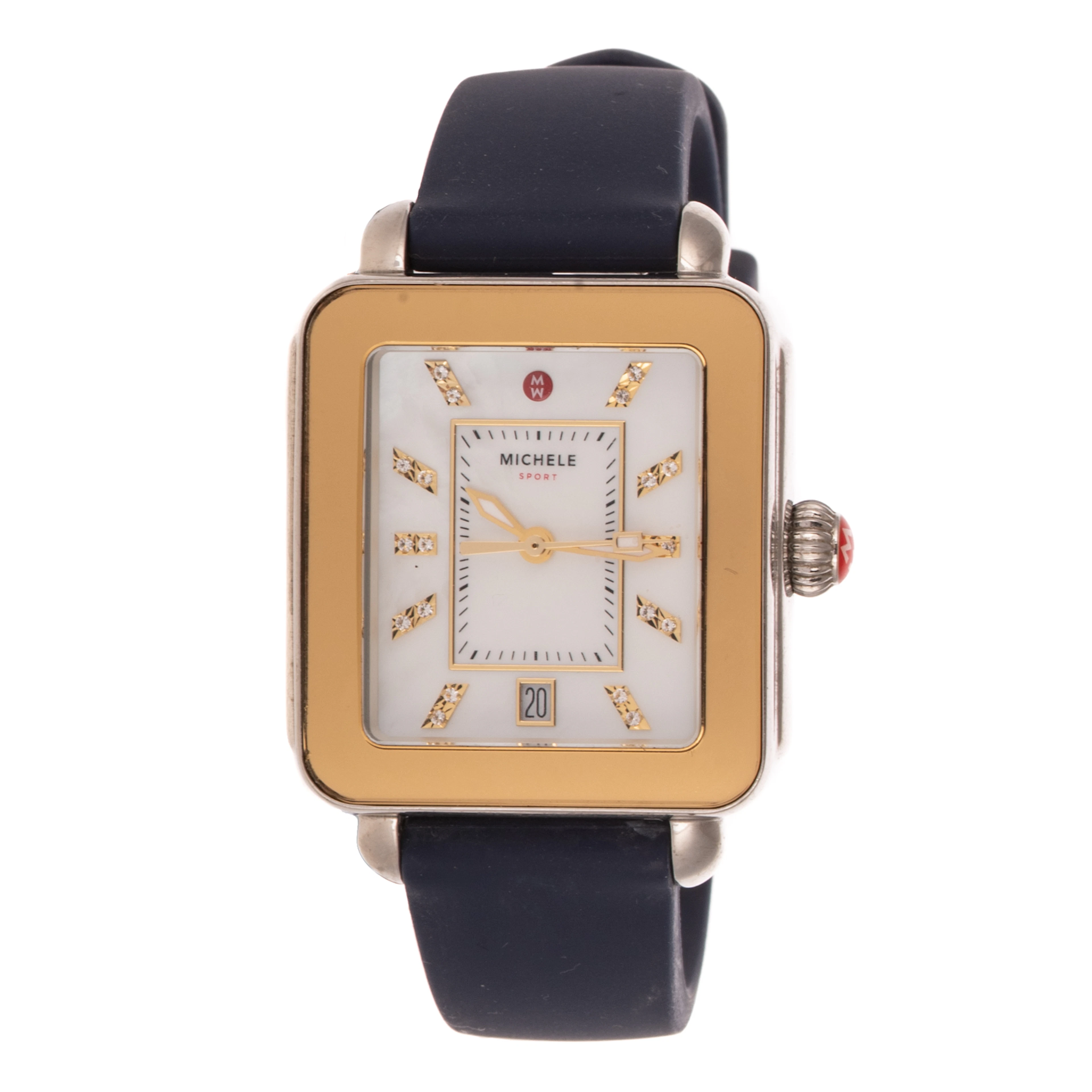 A Michelle Deco Sport Watch in Stainless Steel