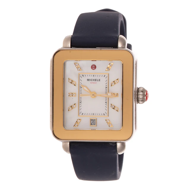 A Michelle Deco Sport Watch in Stainless Steel