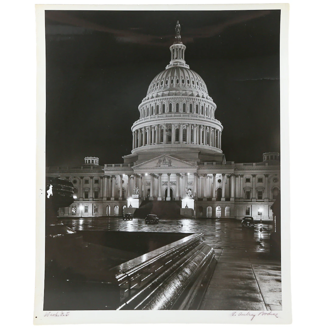 A. Aubrey Bodine. "Washington D.C.," photograph