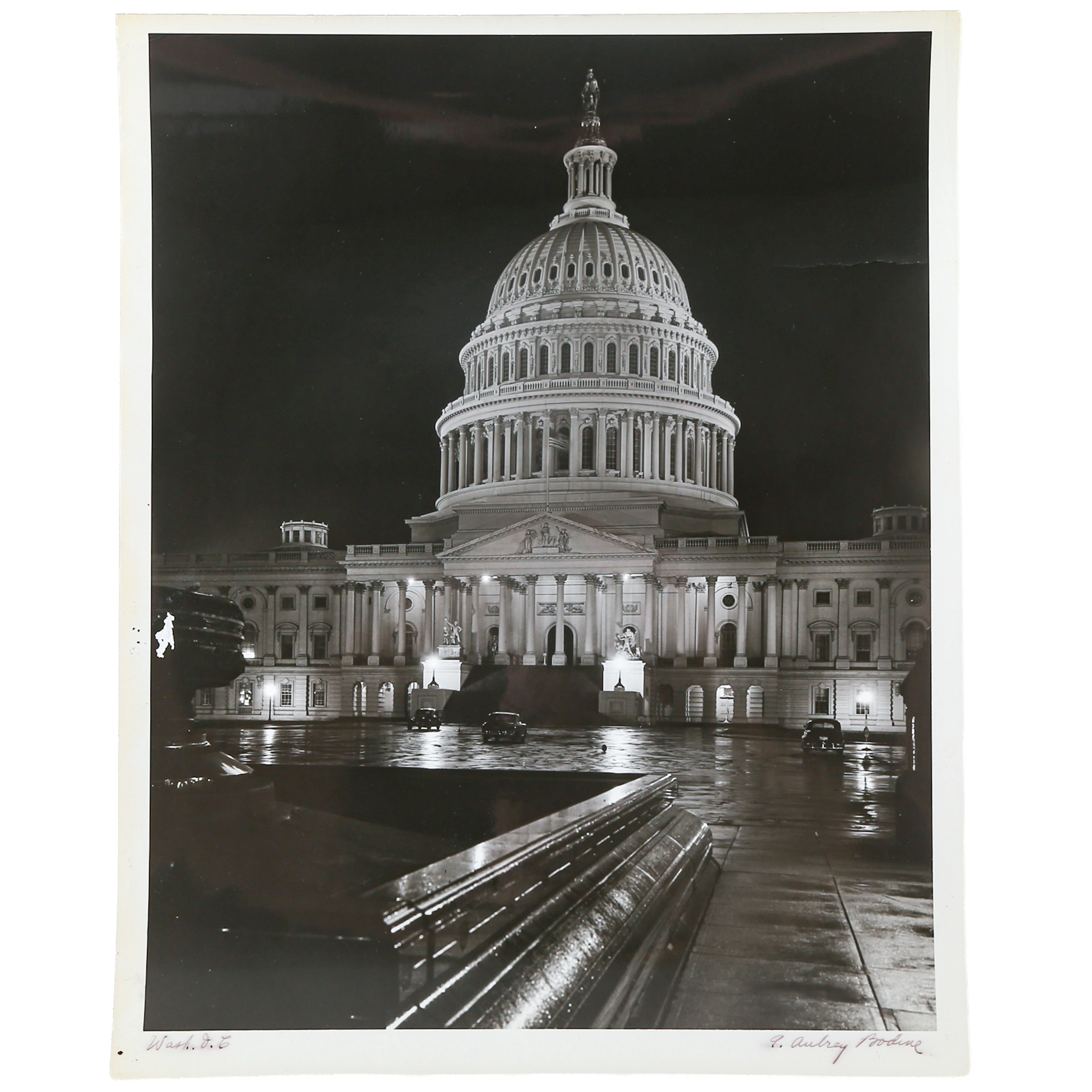 A. Aubrey Bodine. "Washington D.C.," photograph