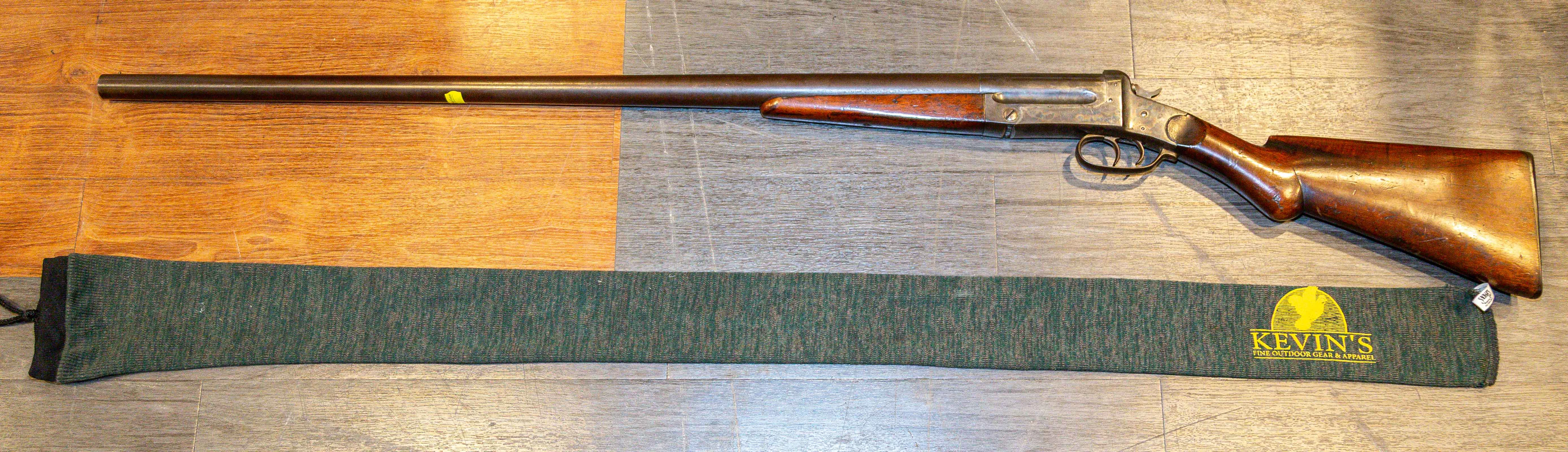 An American Eight Gauge Single Barrel Shotgun