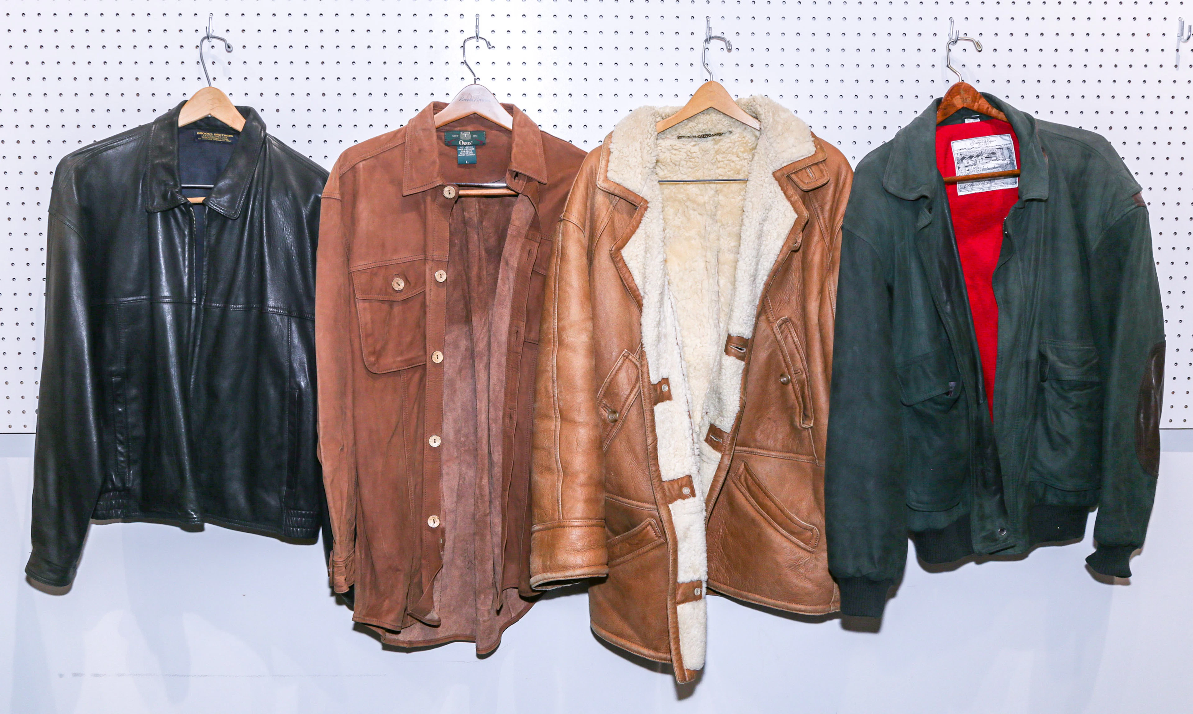 Four Gentlemen's Leather Jackets