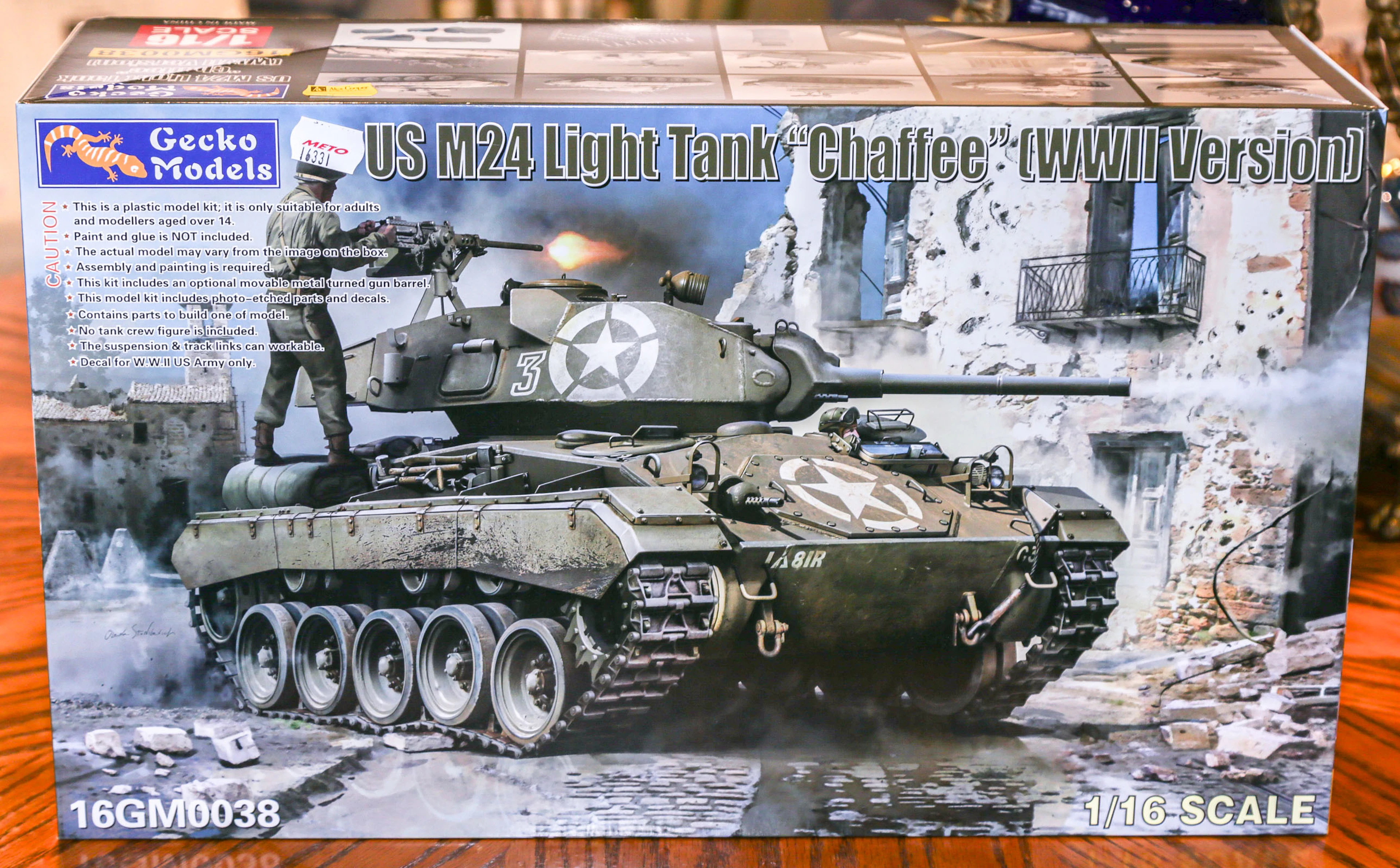 1:16 Scale Chaffe Light Tank