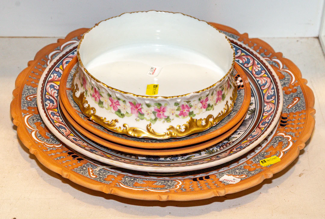 A Selection of Decorative Pottery