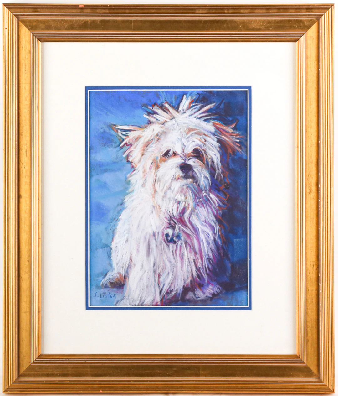 Joyce Lister. "Bad Hair Day," pastel