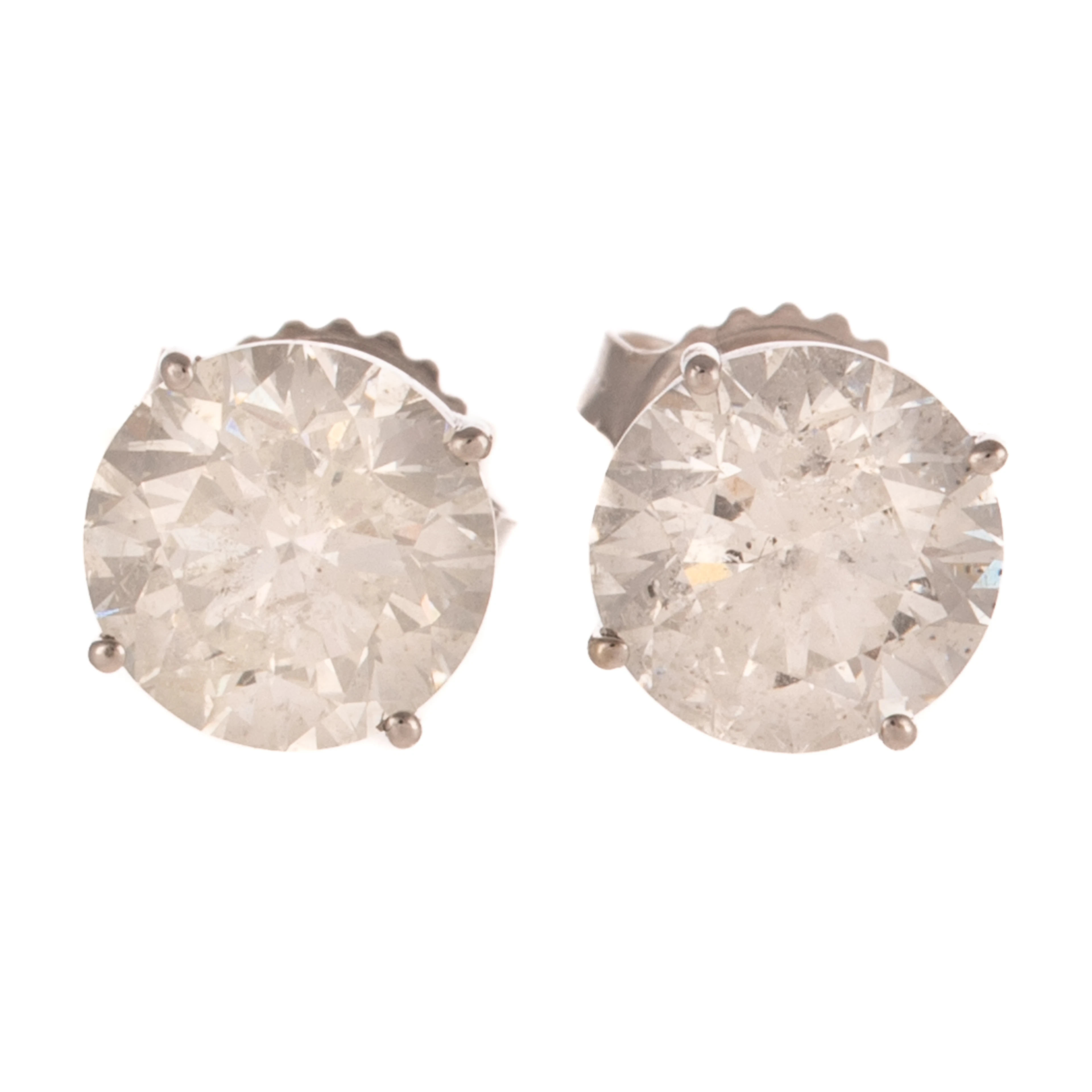 A Pair of 4.00 ctw Diamond Studs in 14K